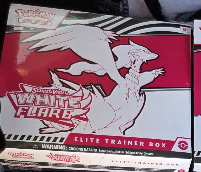 White Flare ETB Pokemon TCG