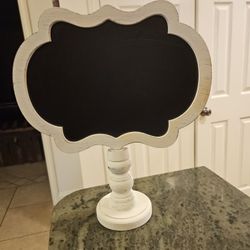 Chalk  Board Pedestal 