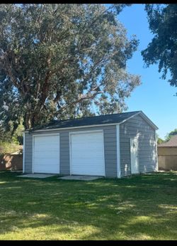 Pre fab Metal Garage