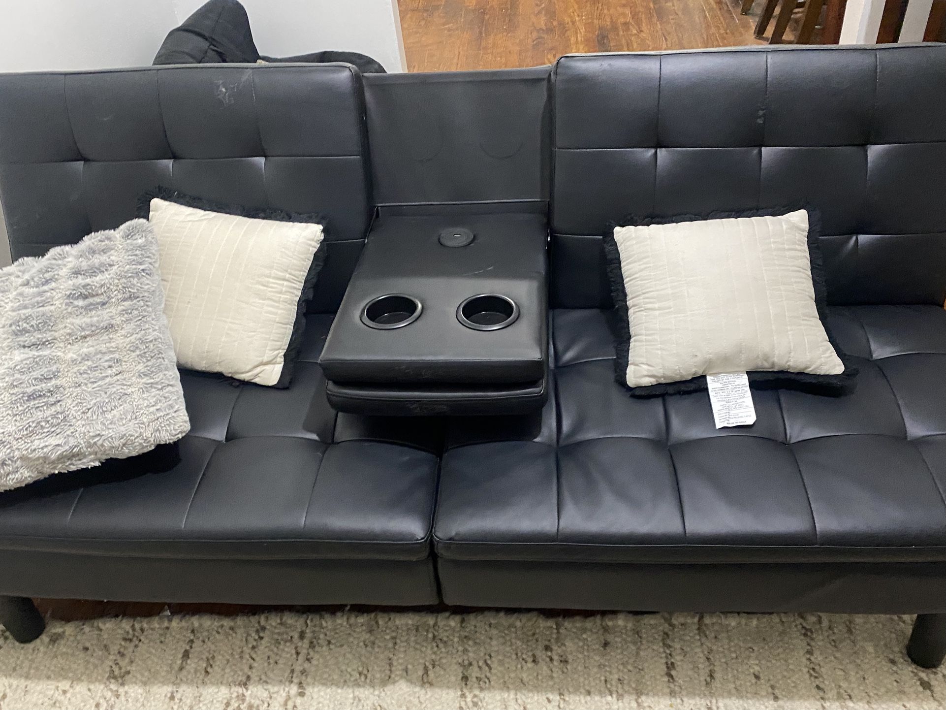 Black Futon Couch