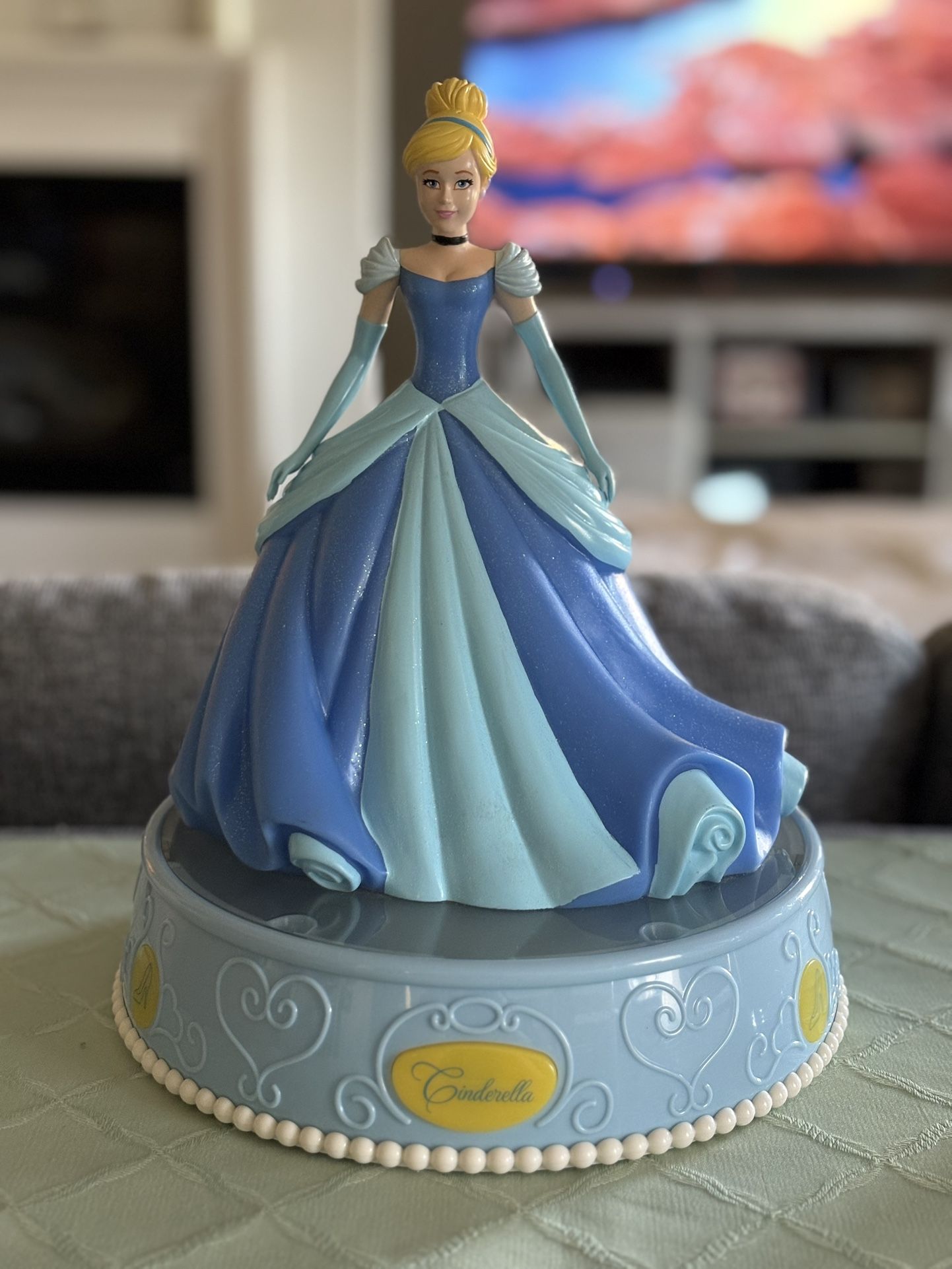 Disney Lights And Sound Cinderella Musical Piggy Bank (2013)
