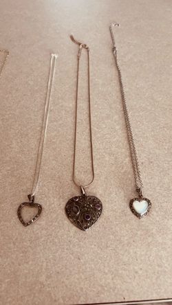 Sterling Silver necklaces