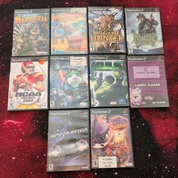 Playstation 2 (PS2) Game Lot