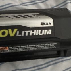 Ryobi 40 V Battery