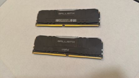 Crucial Ballistix 16gb (2x-8gb) Package DDR4-3200 RGB