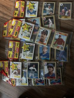 Unopened 1987 Topps Baseball Rack Packs