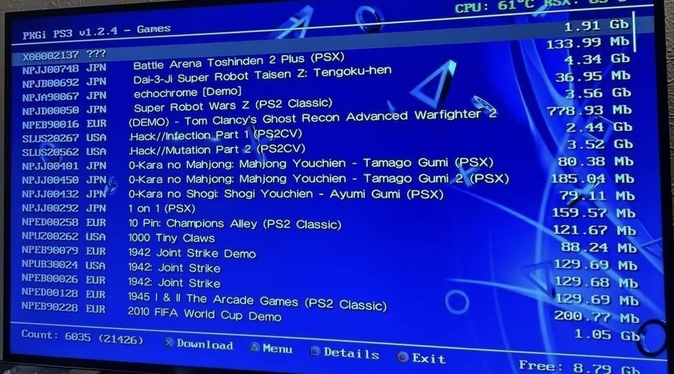 MODDED PS3 * OVER 650 GAMES ALREADY INSTALLED READY*
