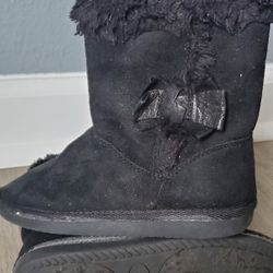 Black Sonoma Boots size 12c kids