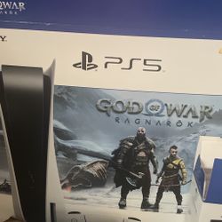 PS5 (GOD OF WAR EDITION) With 1 Controller 