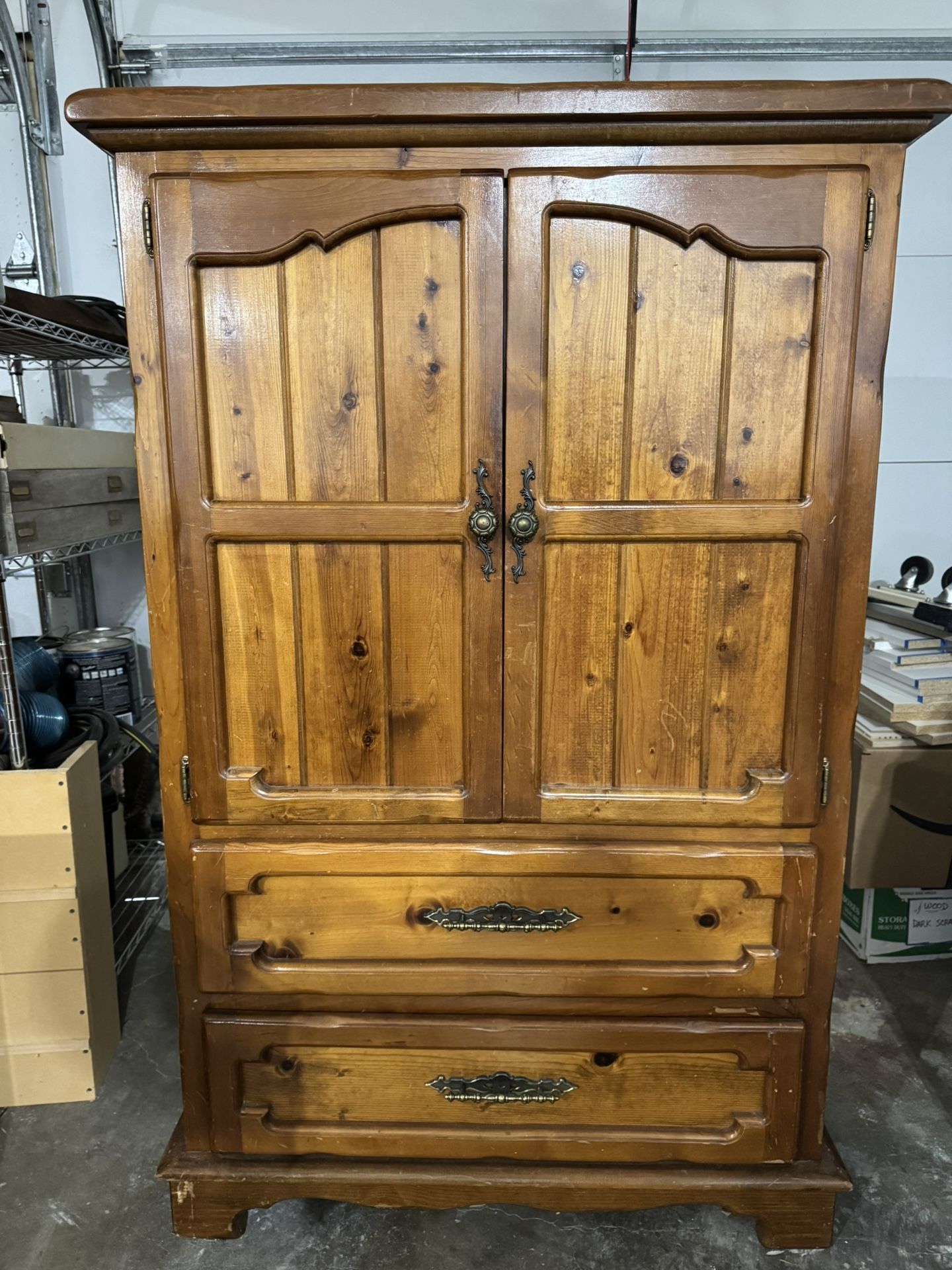 Solid Wood Armoire