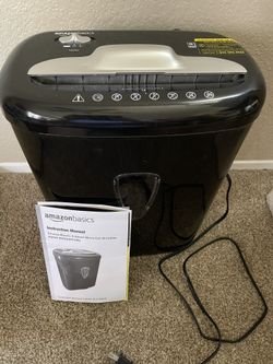 Amazon 6-sheet Paper/credit Card Shredder
