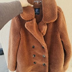 Women's Sherpa Jacket Size Medium