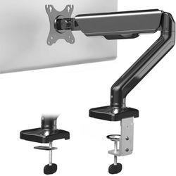VIVO Single 17 to 32 inch Monitor Height Adjustable Counterbalance Mechanical Arm Desk Stand, Classic, Universal VESA Mount, STAND-V001O