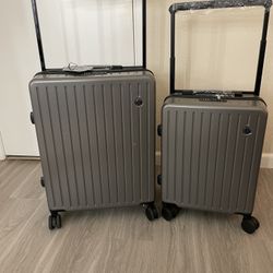 18-inch luggage and 22-inch luggage with wide handle 