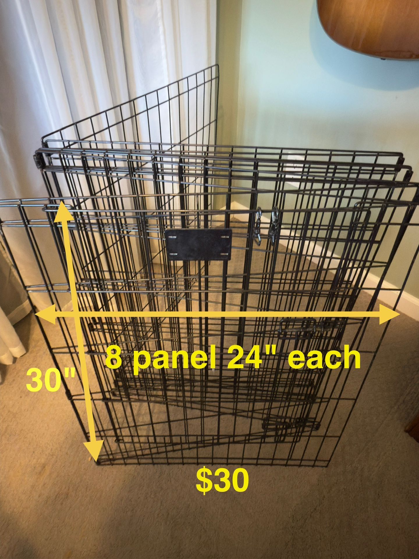 8 Panel Dog Playpen