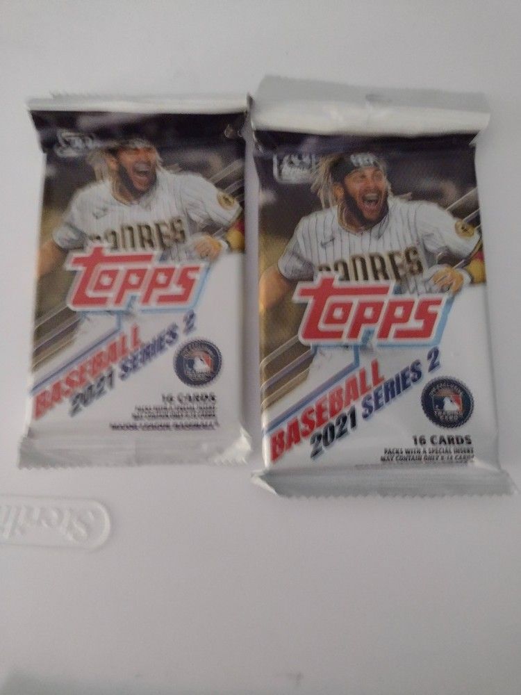 Baseball Topps 2021 Series 2 Packs 16 Cards In Each Pack. 2 Packs For $7. Cash Porch Pickup Redmond