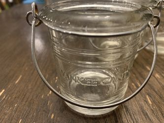 Yankee candle glass holder