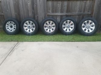 2017 F350 Wheels and Tires