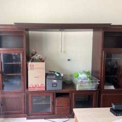 Mahogany Entertainment Center 