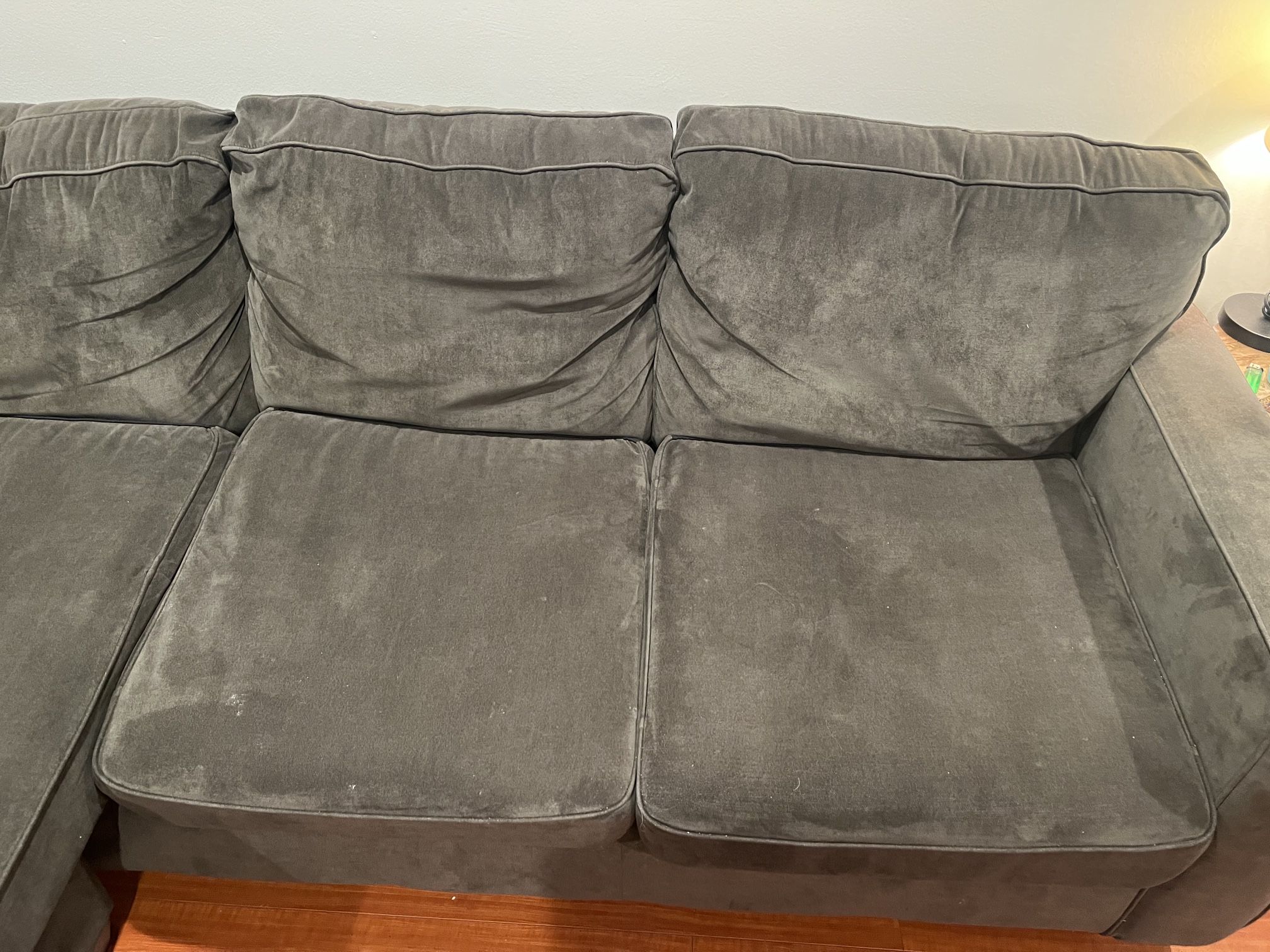 Dark Green Couch