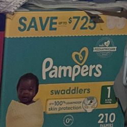 pampers swaddlers SIZE 1