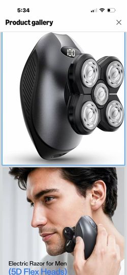 BRAND NEW!Head Shavers for Bald Men, Body Shavers for Men, Cordless Rechargeable Wet/Dry