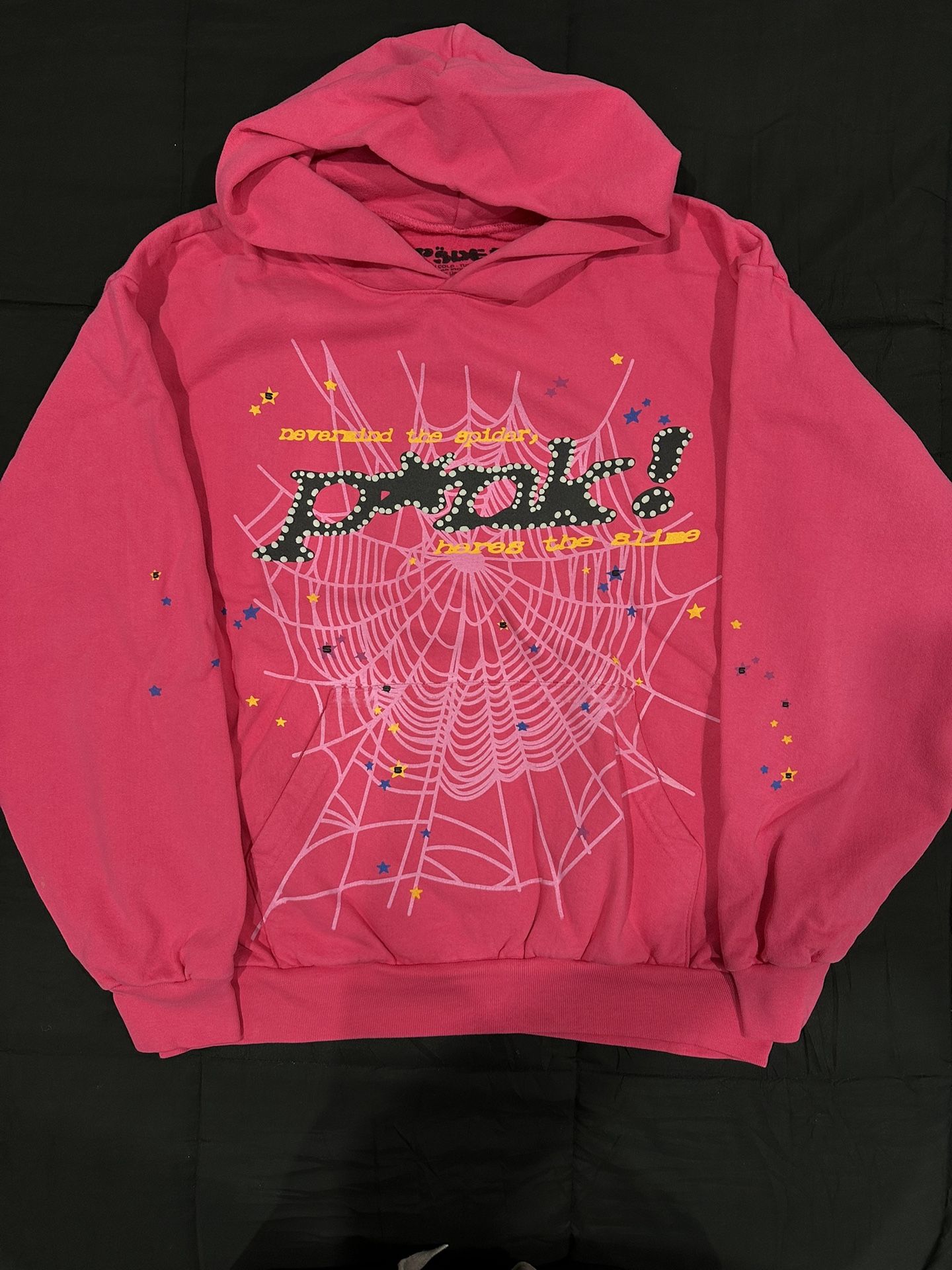 Sp5der Pink Hoodie
