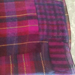 Purple Scarf 60 inches X 15 inches silky 