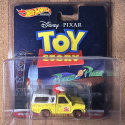 Hot Wheels Premium Disney Pixar Cars Toy Story Todd Pizza Planet Truck
