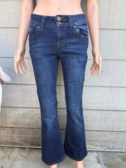 Women’s Telepatia mid rise dark wash flare bootcut jeans y2k size 7/28