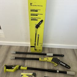 RYOBI 8 in. 6 Amp Pole Saw