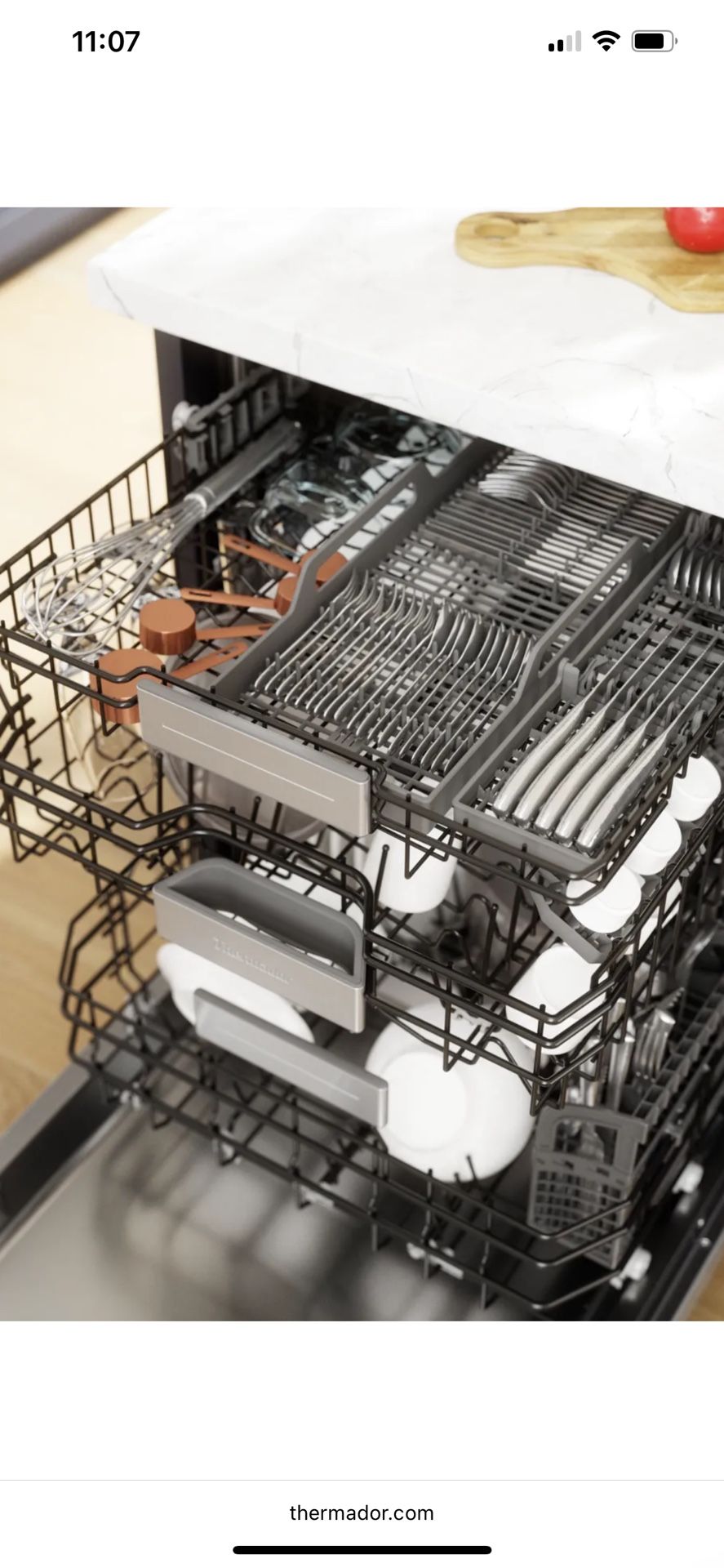 Thermador Dishwasher Panel Ready New In Box
