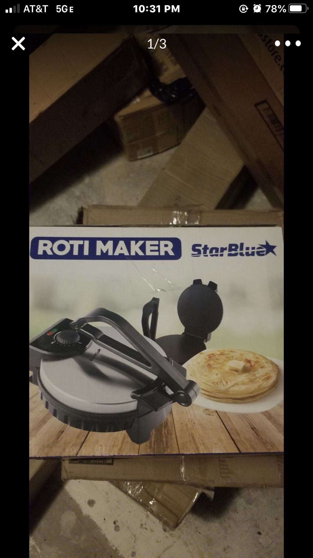 Electric tortilla maker 10 inch