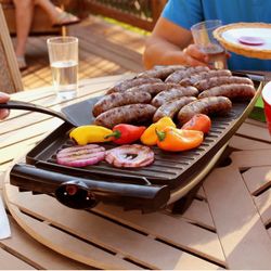 George Foreman indoor/outdoor electric grill