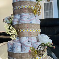 Diaper Cake , Baby Shower Gift