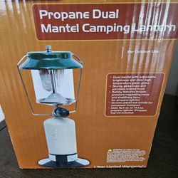 Ozark propane dual camping lantern