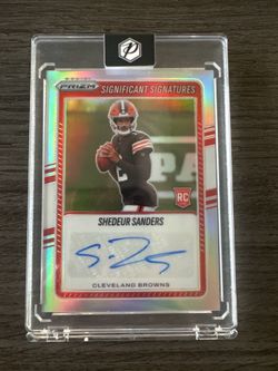 SHEDEUR SANDERS ROOKIE AUTO