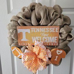 Tennessee  Vols Wreath 