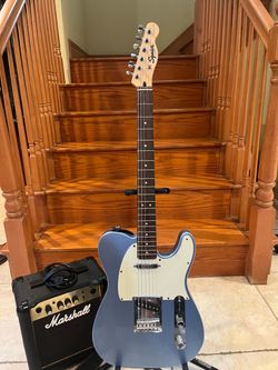 Squier FSR Telecaster w/ Marshall Amp