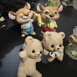 Cute Figurines $2.00 Each Set