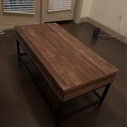 Folding Coffee Table. Practically New