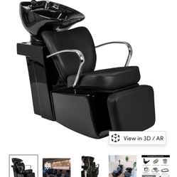 Vantage Ultra Shampoo System with Black Bowl