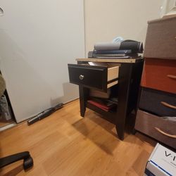 Night Drawer Ikea, Glass Table Stand And Leather Couch