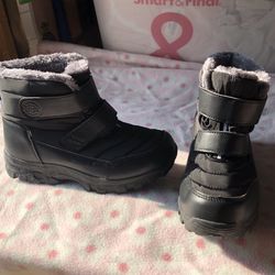 Kids Fleece Lined Winter Boots 