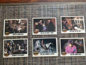 Batman Movie trading cards