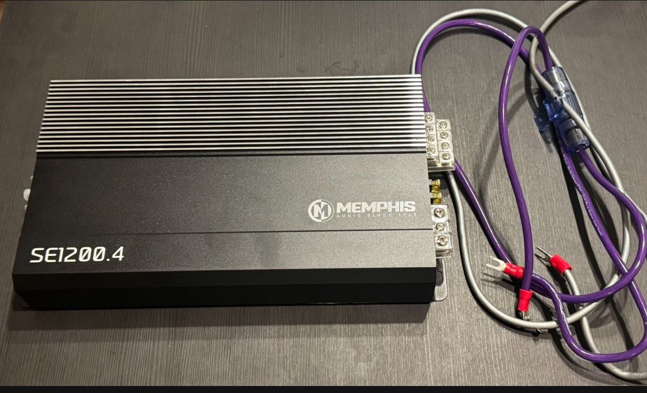 Memphis SE1200 Watt Amplifier 