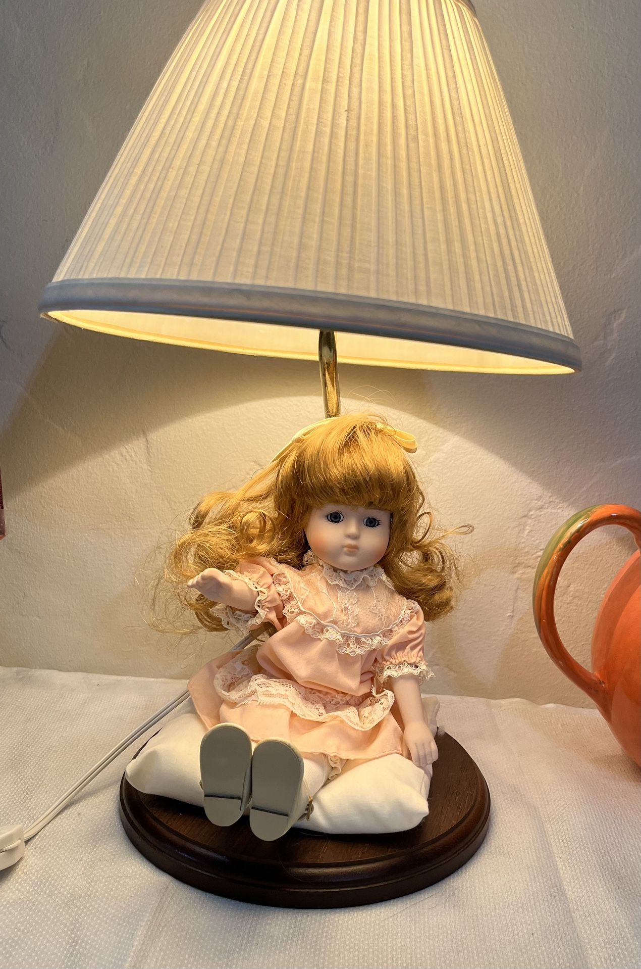 Porcelain Doll Lamp