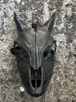 Demon Skull Halloween Costume Mask