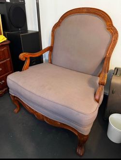 Vintage French Provincial Style Armchair