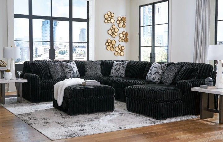 New 5 Pc Midnight Madness With Ottoman